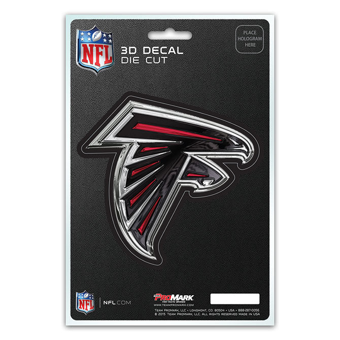 Atlanta Falcons Die Cut 3D Decal