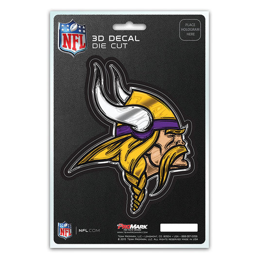 Minnesota Vikings Die Cut 3D Decal