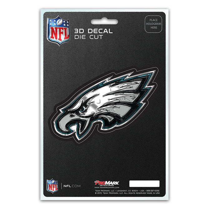 Philadelphia Eagles Die Cut 3D Decal