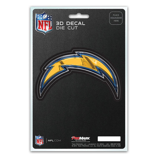 Los Angeles Chargers Die Cut 3D Decal