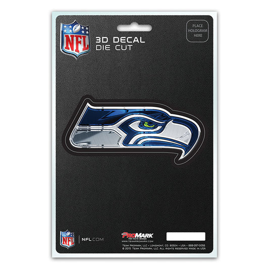 Seattle Seahawks Die Cut 3D Decal