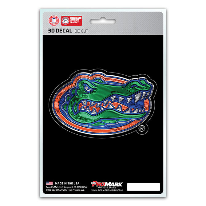 Florida Gators Die Cut 3D Decal