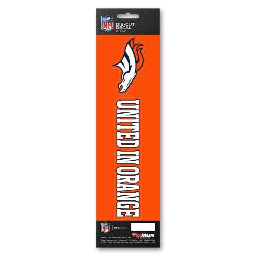 Denver Broncos Slogan Decal Pack