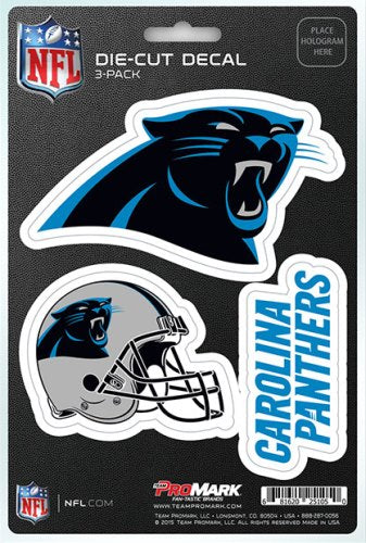 Carolina Panthers Team Decal Set