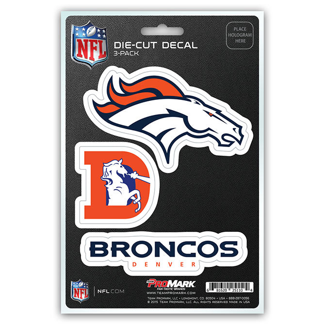 Denver Broncos Team Decal Set