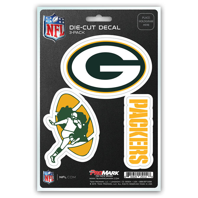 Green Bay Packers Team Decal Set