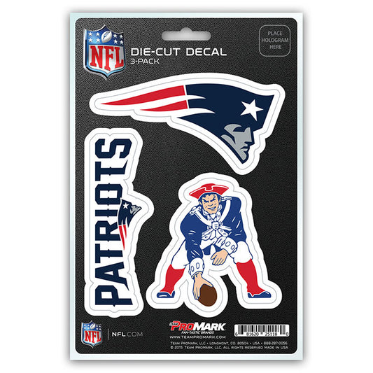 New England Patriots Team Decal Set