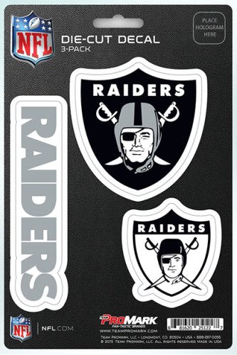 Oakland Raiders Team Decal Set