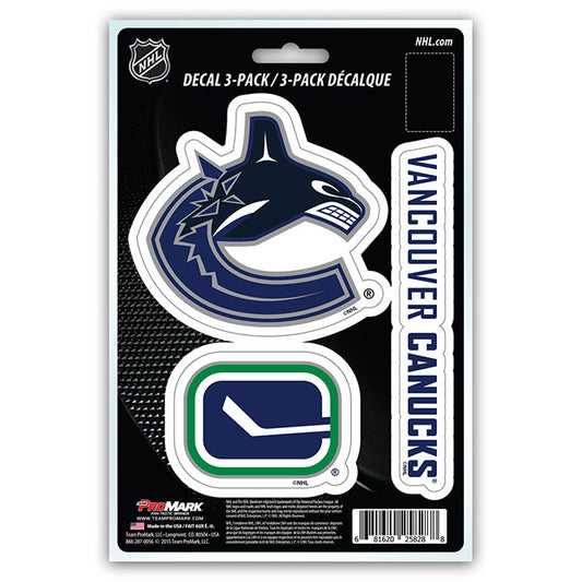 Vancouver Canucks Team Decal Set