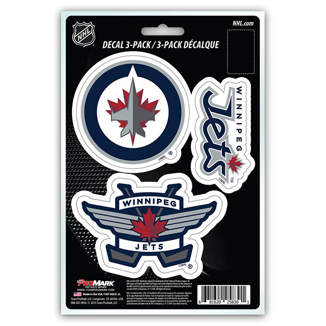 Winnipeg Jets Team Decal Set