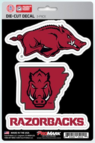 Arkansas Razorbacks Team Decal Set