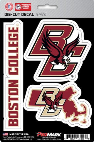 Boston College Eagles Team Decal Set