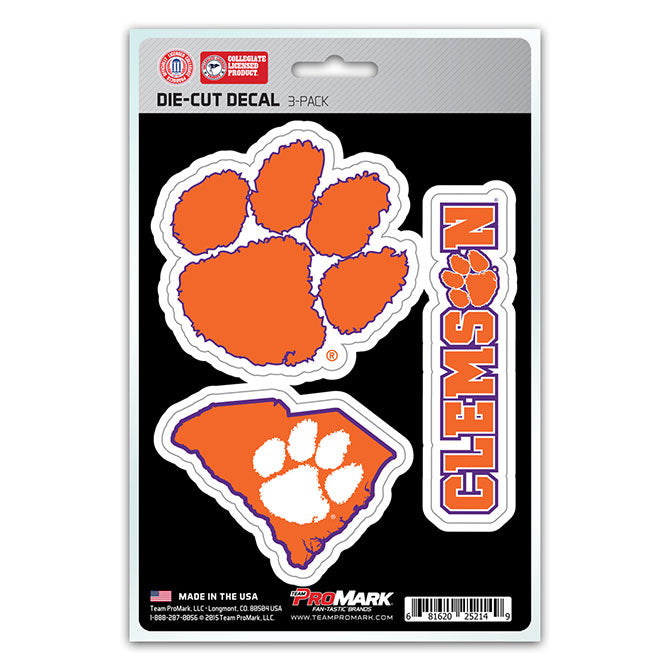 Clemson Tigers Team Decal Set