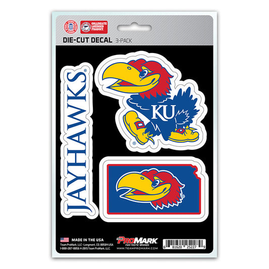 Kansas Jayhawks Team Decal Set