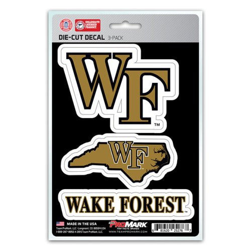 Wake Forest Demon Deacons Team Decal Set