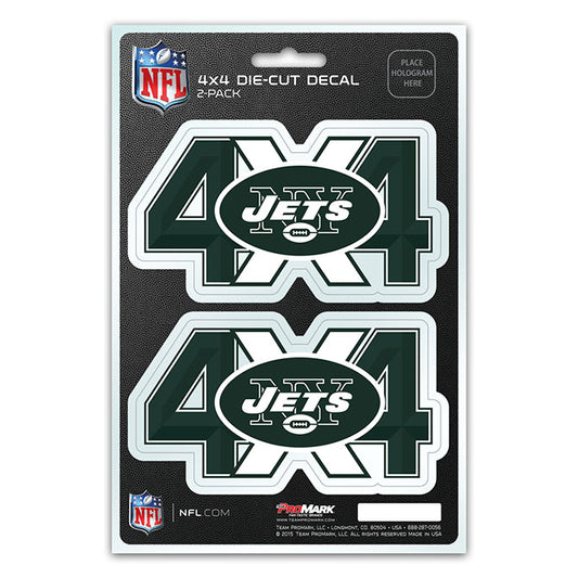 New York Jets 4x4 Decal Pack