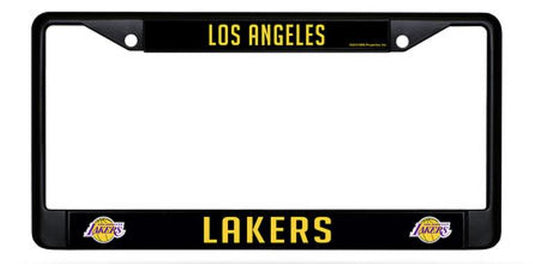 Los Angeles Lakers Black License Plate Frame