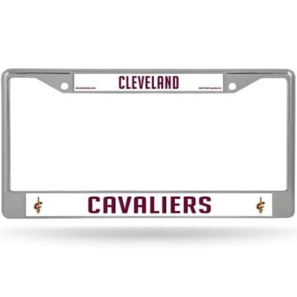 Cleveland Cavaliers Chrome License Plate Frame