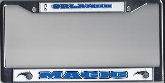 Orlando Magic Chrome License Plate Frame