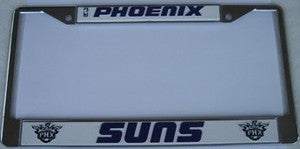 Phoenix Suns Chrome License Plate Frame