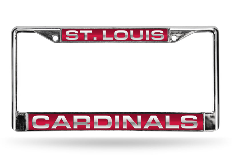 St. Louis Cardinals Laser Chrome License Plate Frame