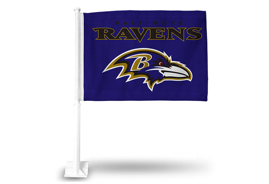 Baltimore Ravens Car Flag