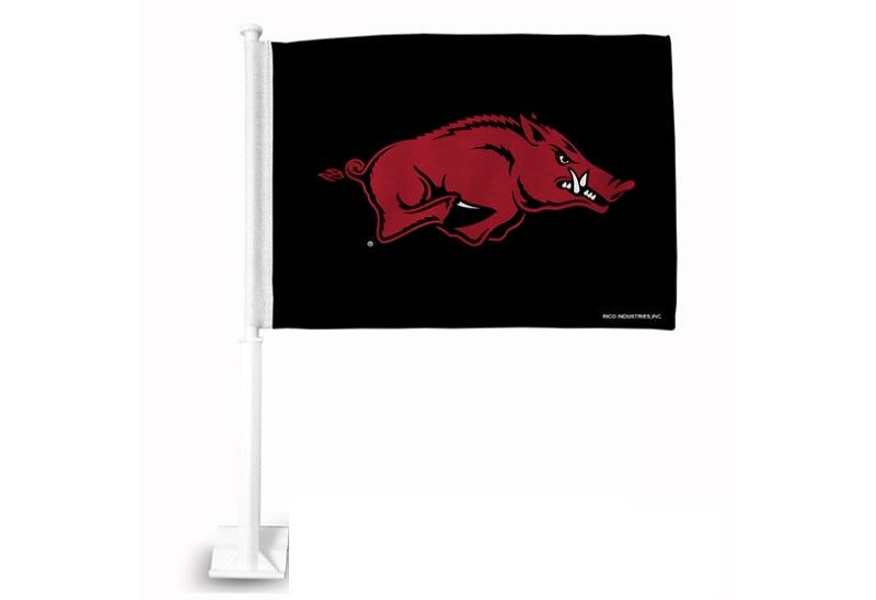 Arkansas Razorbacks Car Flag