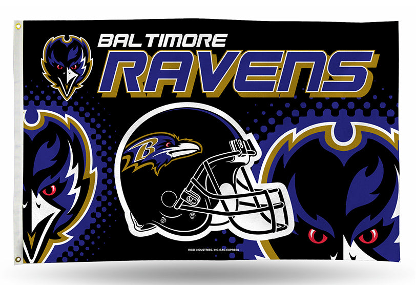 Baltimore Ravens Banner Flag