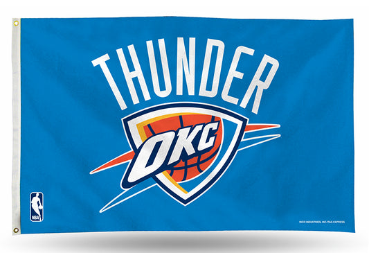 Oklahoma City Thunder Banner Flag