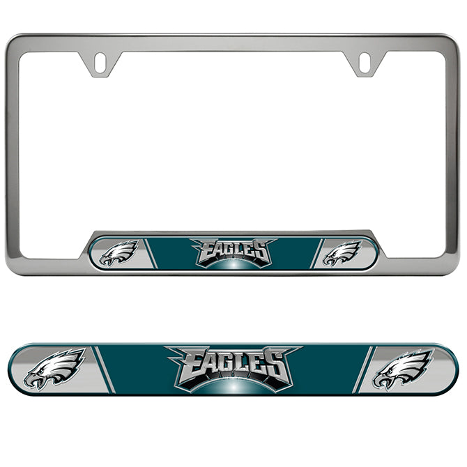 Philadelphia Eagles Premium Stainless License Plate Frame