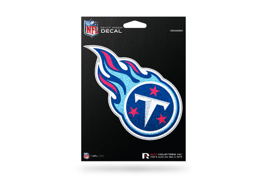 Tennessee Titans Glitter Die Cut Vinyl Decal