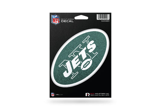 New York Jets Glitter Die Cut Vinyl Decal