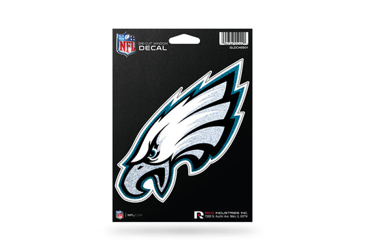 Philadelphia Eagles Glitter Die Cut Vinyl Decal