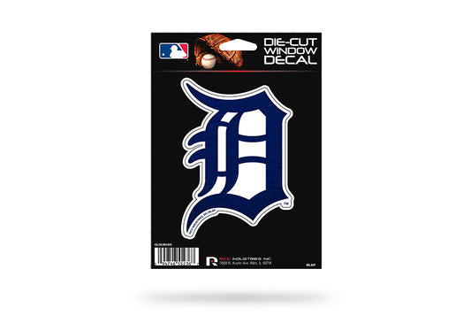 Detroit Tigers Glitter Die Cut Vinyl Decal