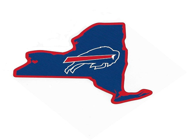 Buffalo Bills Home State Vinyl Sticker