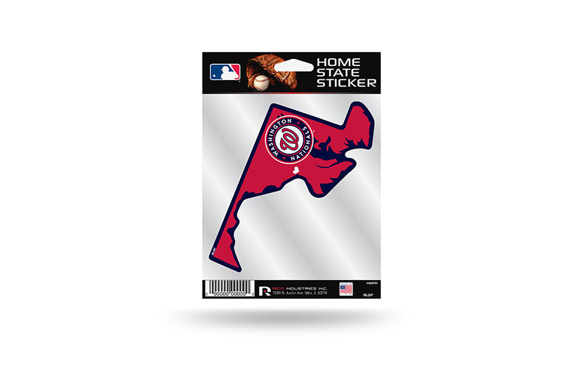 Washington Nationals Home State Vinyl Sticker