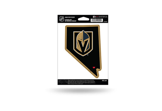 Las Vegas Golden Knights Home State Vinyl Sticker