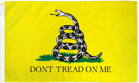 Don't Tread On Me Gadsden Polyester Flag