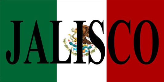 Mexico Jalisco Photo License Plate