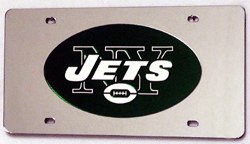 New York Jets Laser License Plate – Auto License Plates Frames