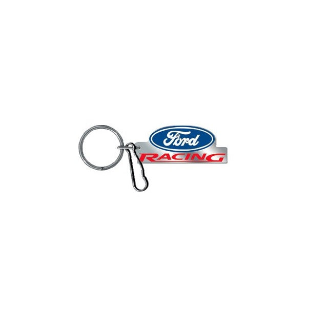 Ford Racing Enamel Keychain