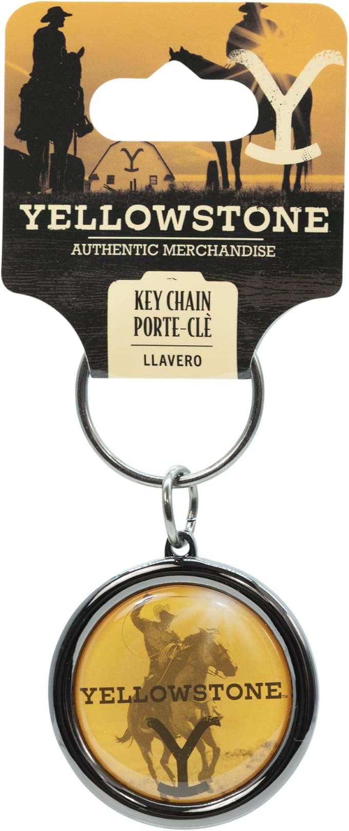 Yellowstone Logo Key Chain