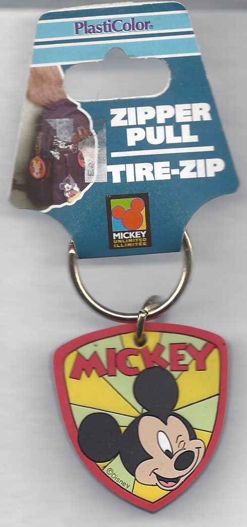 Mickey Plastisol Key Chain