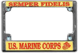 Semper Fidelis Metal Motorcycle Frame