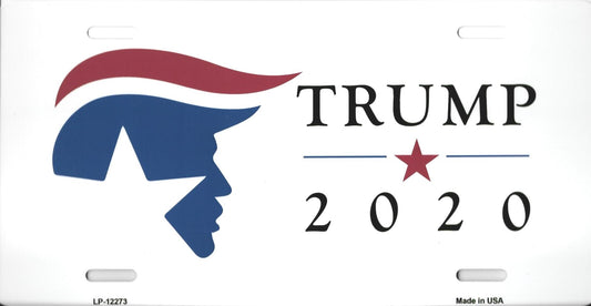 TRUMP 2020 Metal License Plate