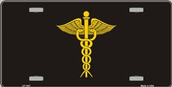 Medical Doctor Emblem License Plate