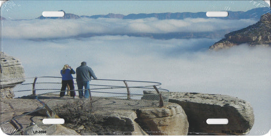 Grand Canyon Fog License Plate