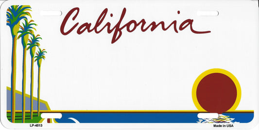 California License Plate