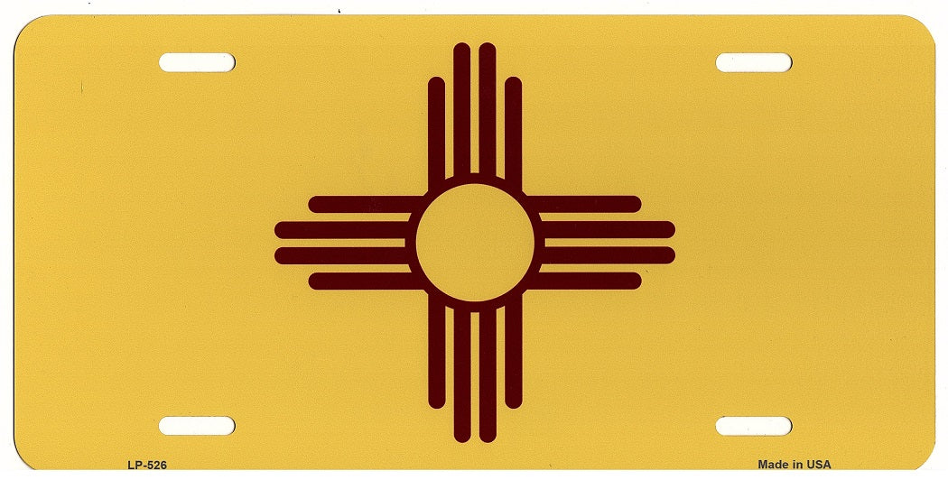 New Mexico Land Of Enchantment Metal License Plate