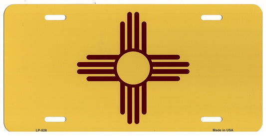 New Mexico Land Of Enchantment Metal License Plate